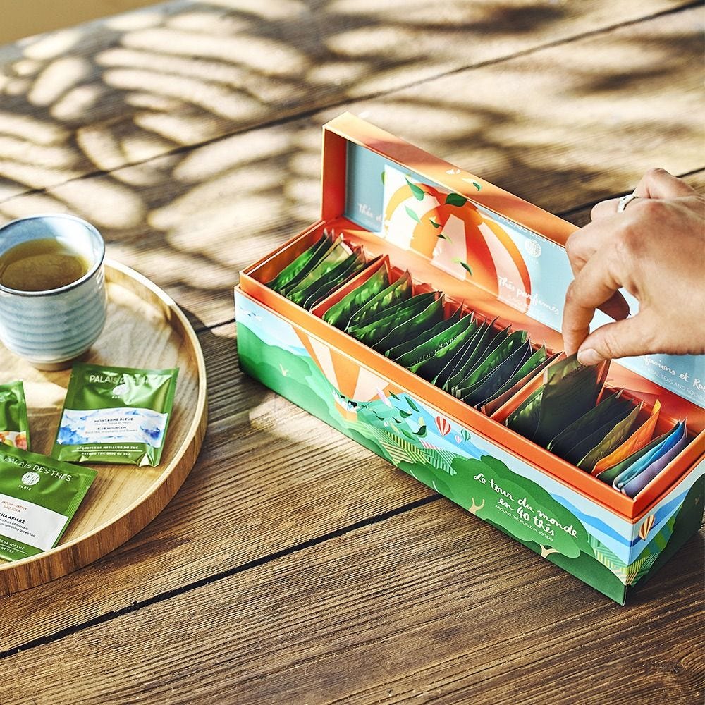 Coffret Le tour du monde en 40 thés - 2