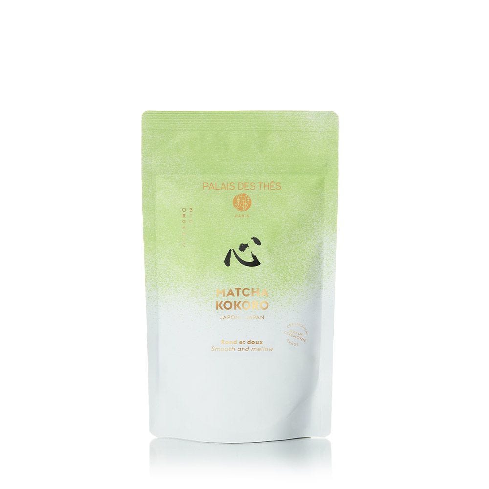 Thé Matcha Kokoro bio - recharge 90g - 1